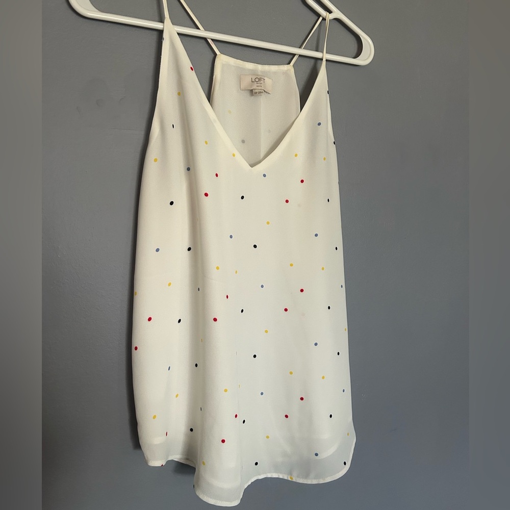 Loft Polka Dot Tank